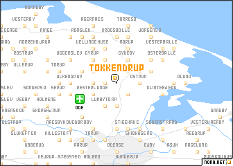 map of Tokkendrup