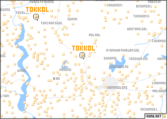 map of Tok-kol