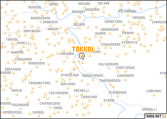 map of Tok-kol
