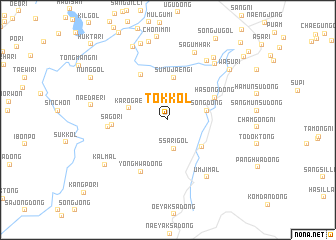 map of T\