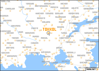 map of T\