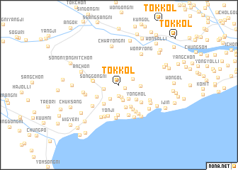 map of Tok-kol