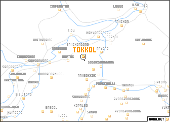 map of Tok-kol