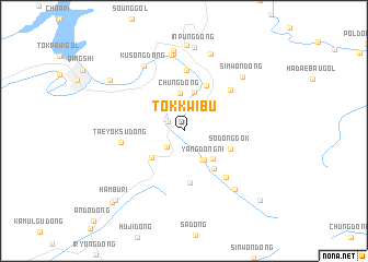 map of Tŏkkwibu