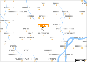 map of Tokkyi