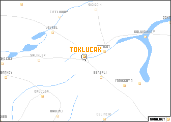 map of Toklucak