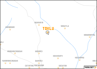 map of Toklu