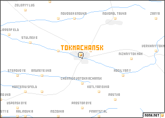 map of Tokmachansk