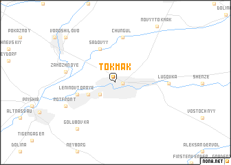 map of Tokmak