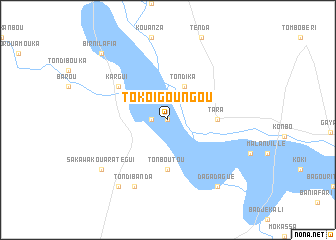 map of Tokoï-Goungou