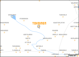 map of Tokoinen