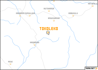 map of Tokoleko