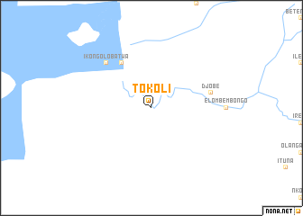 map of Tokoli