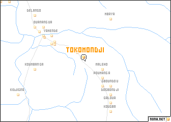 map of Tokomondji