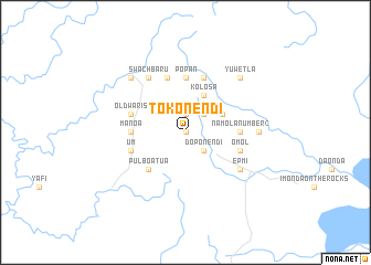 map of Tokonendi