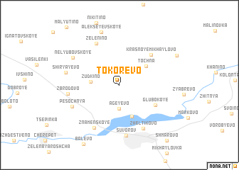 map of Tokorevo