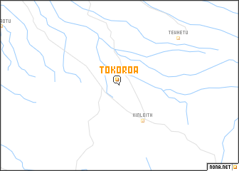 map of Tokoroa