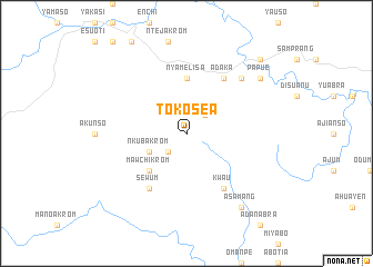 map of Tokosea