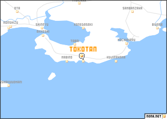 map of Tokotan