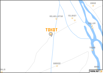 map of Tokot