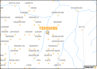 map of Tokoukou