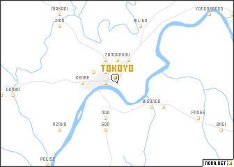 map of Tokoyo