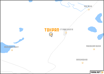 map of Tokpan