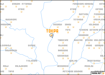 map of Tokpa