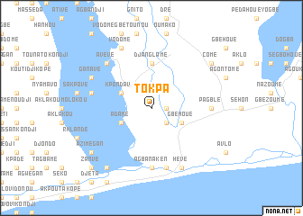 map of Tokpa