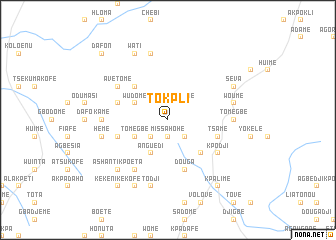 map of Tokpli