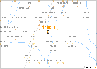 map of Tokpli