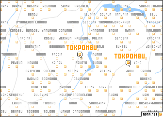 map of Tokpombu