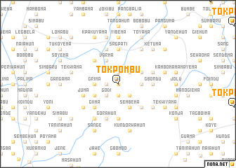 map of Tokpombu