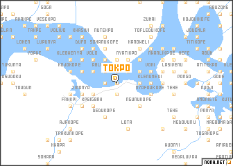 map of Tokpo