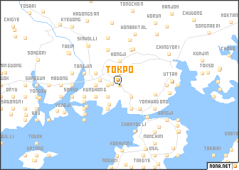 map of Tŏkp\