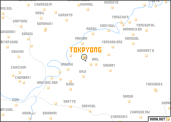 map of Tŏkp\