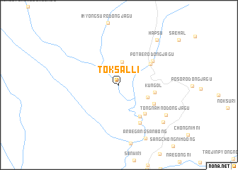 map of Toksal-li