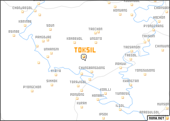 map of Toksil