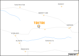 map of Tok-Tak