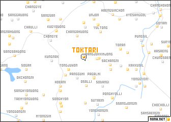 map of Tŏktari