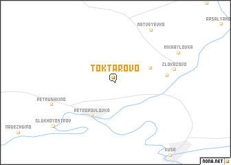 map of Toktarovo