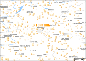 map of Tok-tong