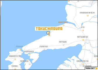 map of Tokuchinoura