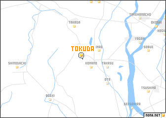map of Tokuda
