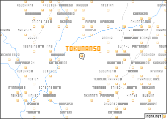 map of Tokunanso