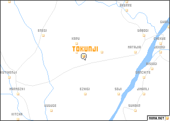 map of Tokunji