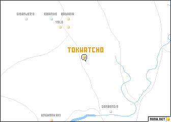 map of Tokwatcho