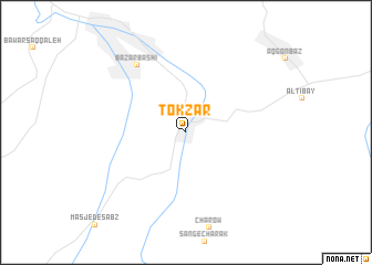 map of Tokzār