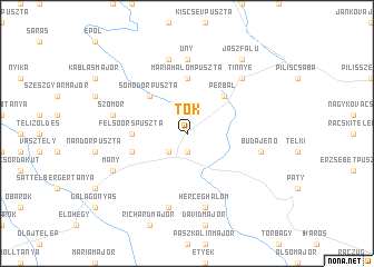 map of Tök