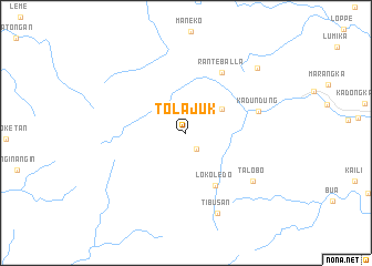 map of Tolajuk